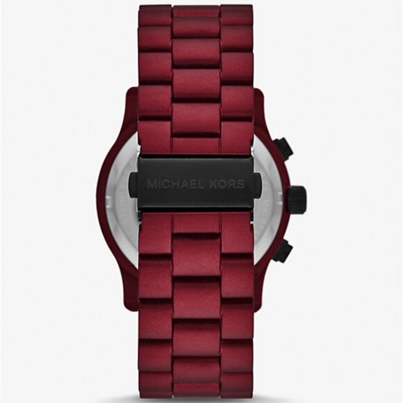 Michael Kors  Runway Chronograph Quartz Black Dial Men's Watch - Picture 2 of 4